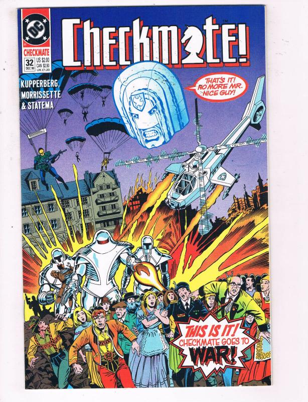 Checkmate #32 VF DC Comics Comic Book Kupperberg DE22