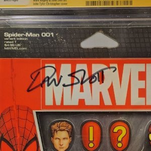Spider-Man #1 - Signed Dan Slott & Mark Bagley & John Tyler Chris (CGC 9.8) 2022