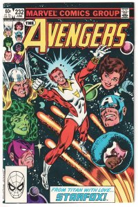 The Avengers #232 (1983) Starfox Joins Avengers