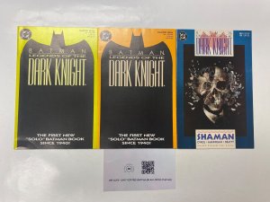 3 Batman Legends of the Dark Knight DC comic book #1 1 4 76 KM9