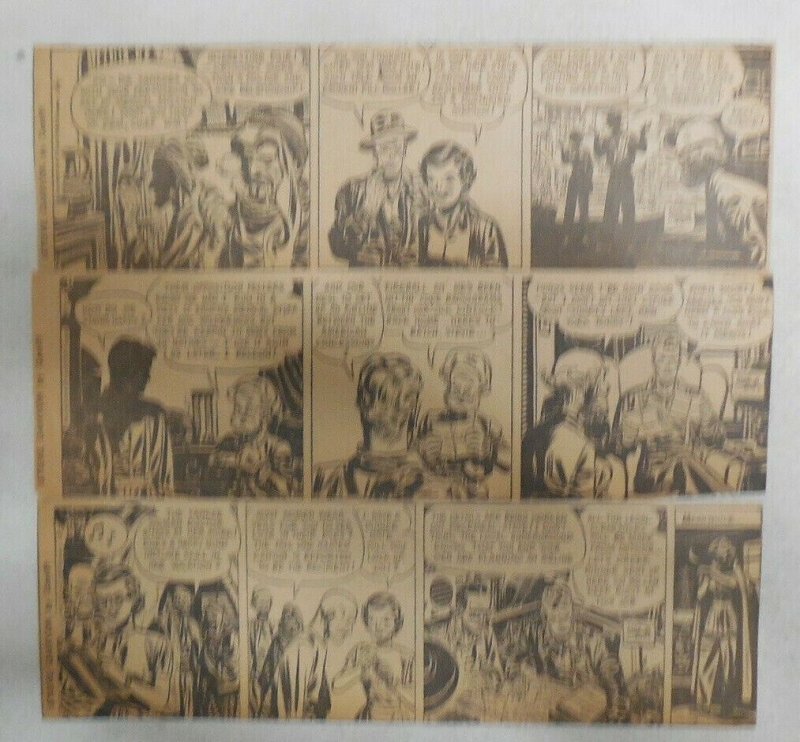 (310) Steve Canyon Dailies by Milton Caniff  from 1948 Complete Year !