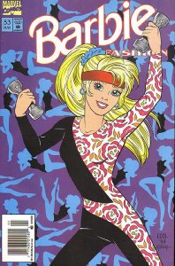 BARBIE FASHION (MARVEL) (1991 Series) #53 NEWSSTAND Near Mint Comics Book