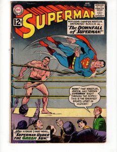 Superman #155 (1962) THE DOWNFALL OF SUPERMAN! / ID#719