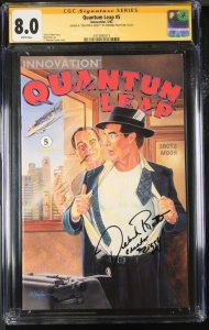Quantum Leap (1992) # 5 (CGC 8.0 SS) signed & Creator & Ziggy Deborah Pratt