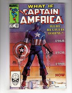 What If? #44 (1984) CAPTAIN AMERICA WERE REVIVED TODAY? / EBI#1