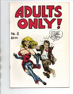 Adults Only Comic Magazine #1 2 & 3 Set - 1987 - VG