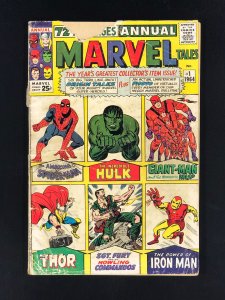 Marvel Tales #1 (1964) GD- Reprints Major Marvel Character 1st Appearances