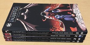 DC Injustice Gods Among Us HC Lot of 4 Hardcover Graphic Novels 9781401267681