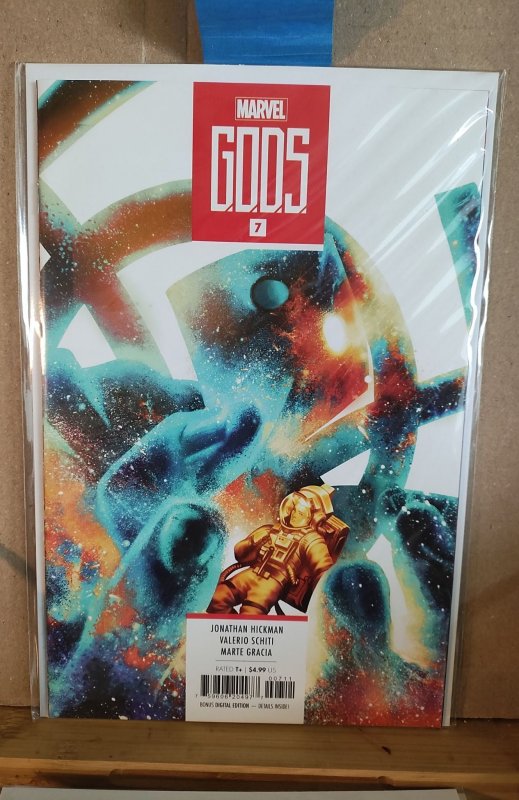 G.O.D.S. #1 -7 (2023) complete run, variants, nm
