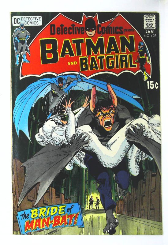 Detective Comics (1937 series) #407, VF- (Actual scan)