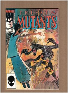 New Mutants #27 Marvel Comics 1985 Claremont & Sienkiewicz, vs. Legion NM- 9.2