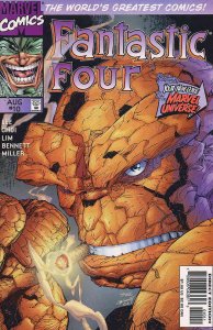Fantastic Four (Vol. 2) #10 VF/NM ; Marvel | Jim Lee