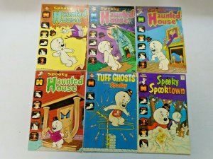 Bronze Age Harvey Spooky Ghost Comic Lot 17 Different Average 5.0