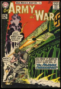 Our Army at War #122 VG+ 4.5 Ramey Collection