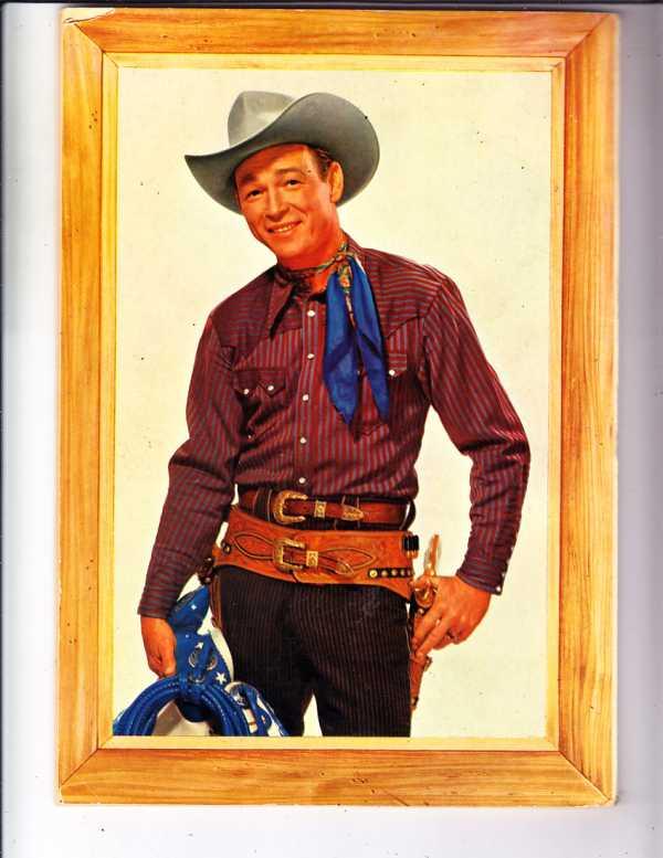 Dell Giant Western Roundup #18 (Jun-57) VF- High-Grade Roy Rogers, Dale Evans...