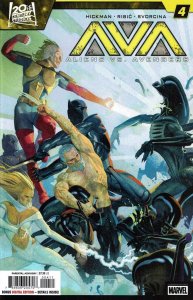ALIEN VS AVENGERS (2024 MARVEL) #4 CVR A ESAD RIBIC