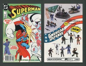 Superman #1 - #10 (SET)  9.4 NM  (John Byrne) 1987