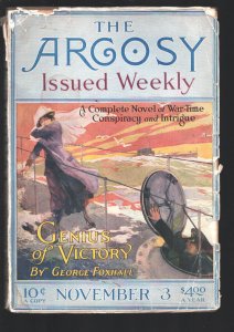 Argosy 11/3/1917Submarine cover-Genius of Victory by George Foxhall-Victor ...