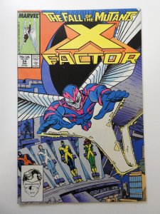 X-Factor #24 Direct Edition (1988) VF/NM Condition! 1st full app of Archangel!