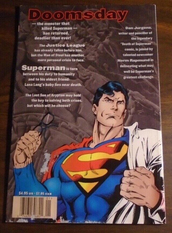 Superman The Doomsday Wars Book Three 1999 DC