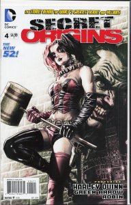Secret Origins #4 (2014) Harley Quinn