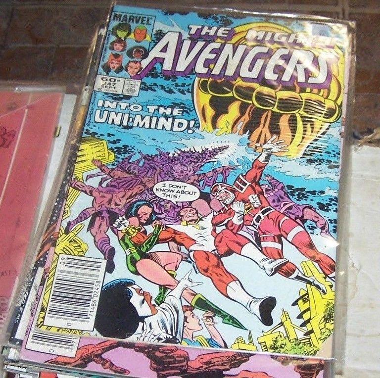 Avengers # 247 (Sep 1984, Marvel) unimind eternals cersi star fox she hulk wasp