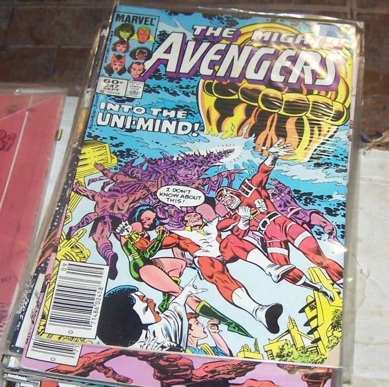 Avengers #247 Star fox eternals Marvel Comics