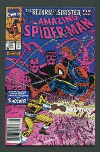 Amazing Spiderman #335 / 9.2 NM Newsstand  July 1990