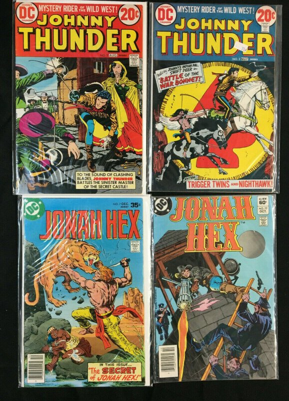 JONAH HEX 17 COMIC LOT #7, 77 95 SER. 1-5 99 SERIES 1-3 93 SERIES 1-3 +J THUNDER