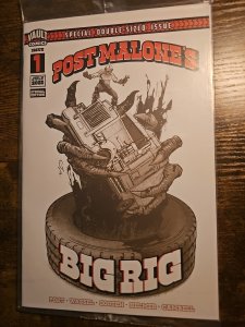 Post Malone's Big Rig 1 Special Tour Edition White Cover Damian Wassell New