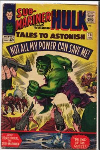 Tales to Astonish #75 (1966) Namor the Sub-Mariner