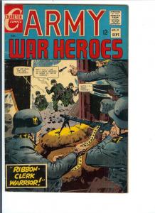 Army War Heroes, #21 - Silver Age - Sept. 1967 (FN)