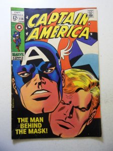 Captain America #114 (1969) VG/FN Condition