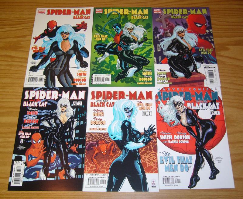 Spider-Man and the Black Cat #1-6 VF/NM complete series written by kevin smith