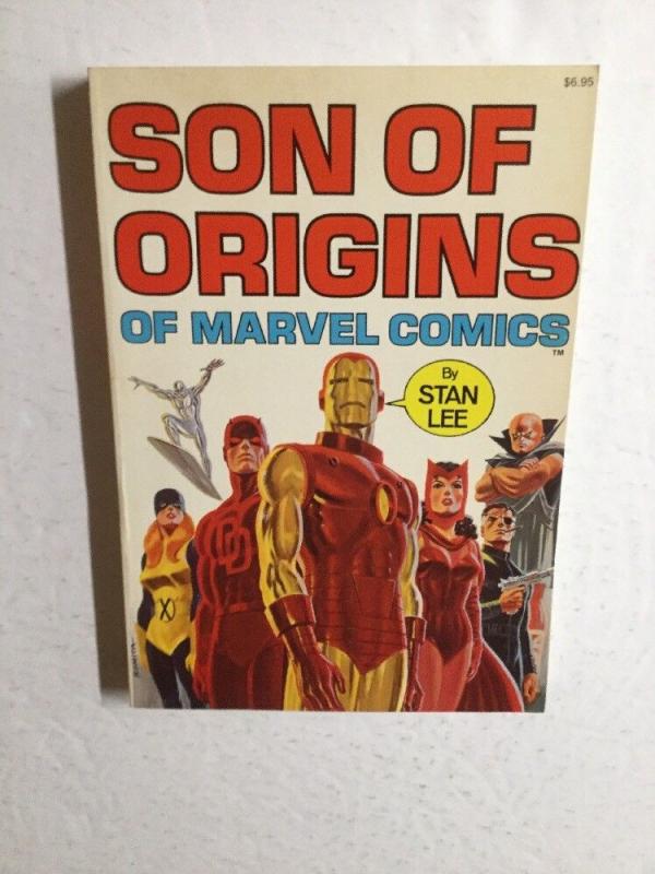 Son Of Origins Of Marvel Comics By Stan Lee Fireside TPB Nm Near Mint 9.4 Or+