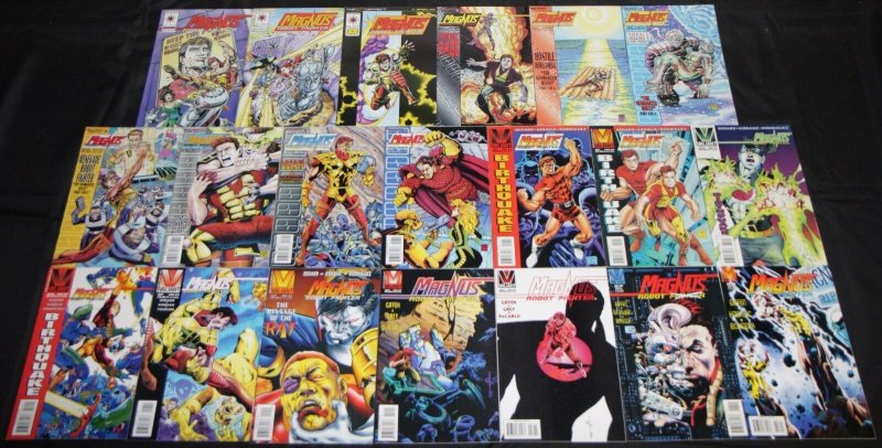Valiant Copper to Modern MAGNUS, ROBOT FIGHTER 77pc Count High Grade Comic Lot
