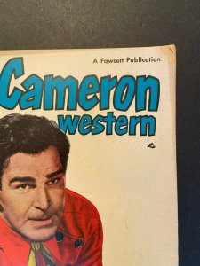 Rod Cameron Western 1 VG- (Fawcett Feb. 1950)