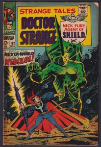 Strange Tales #162 5.0 VG/FN Marvel Comic - Nov 1967