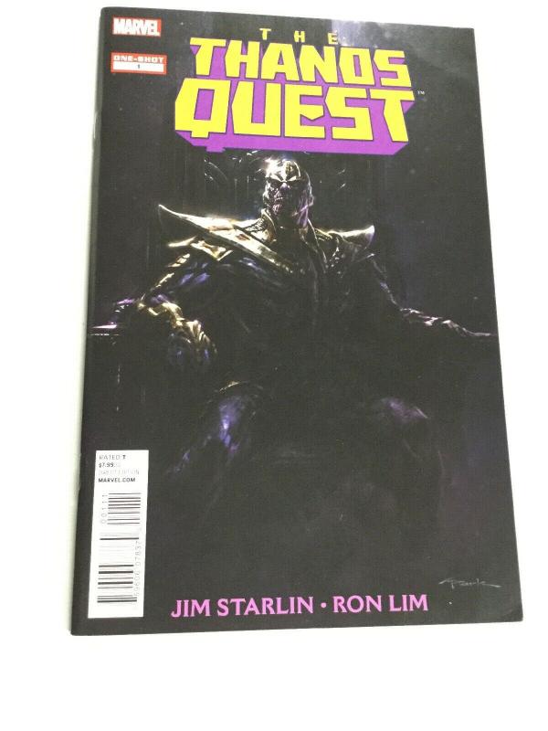 The Thanos Quest 1 One-Shot Vf Very Fine 8.0 Marvel