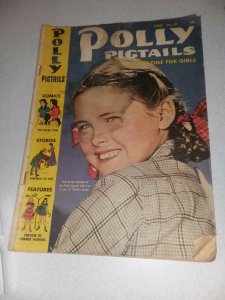 POLLY PIGTAILS #17 parents magazines 1947 golden age girls comics post ww2 era