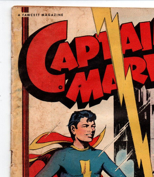 Captain Marvel jr #23 - Shazam - Fawcett - 1944 - GD+ 