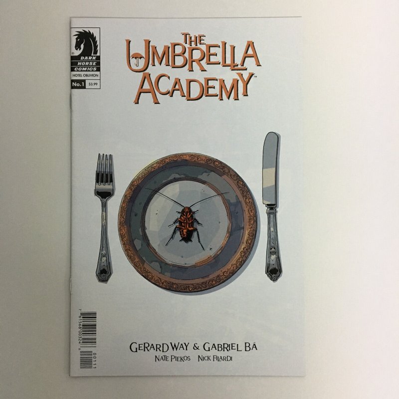 Umbrella Academy Hotel Oblivion #1A #1B #2B #3A #4A Set Lot Gerard Way Ba 2018