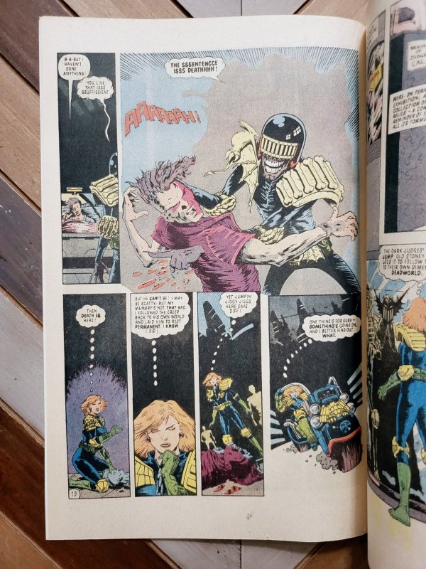 2000 A.D. Monthly #1 Vol. 2 (1986 Eagle Comics) 5.0 ft JUDGE DREDD + Alan Moore