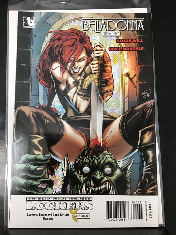 Lookers: Ember #4 GGA Homage Cover (9.2) 2017