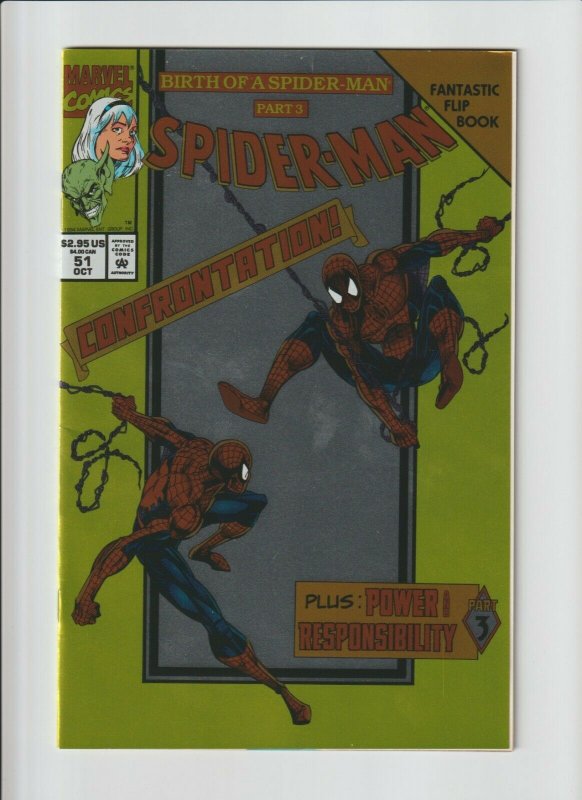 Spider-Man #51 (1994) Marvel Comics  ~ Foil Flipbook