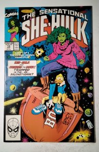The Sensational She-Hulk #14 (1990) Marvel Comic Book J757