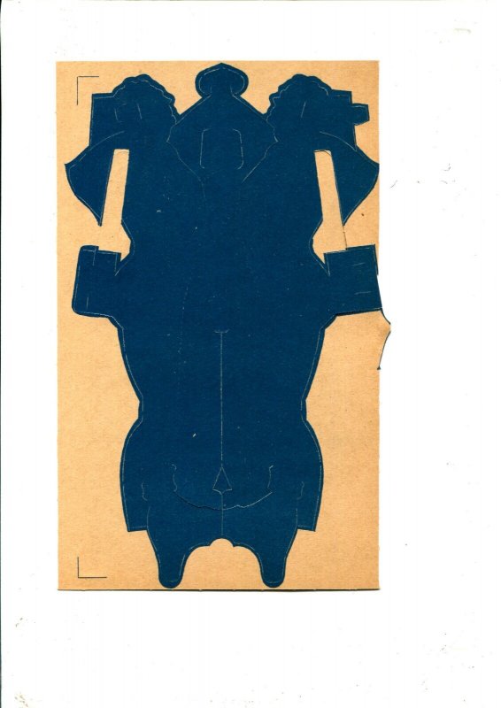 Captain Marvel Flying Paper Toy  - COMPLETE - Shazam! (7.5/8.0) 1944