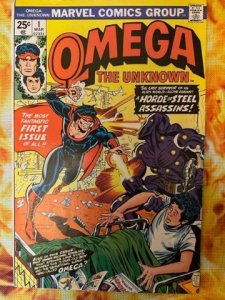 Omega the Unknown #1 (1976) - VF-