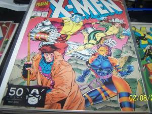 X Men comic  # 1 (Oct 1991, Marvel)  gambit, rogue psylocke colossus cover