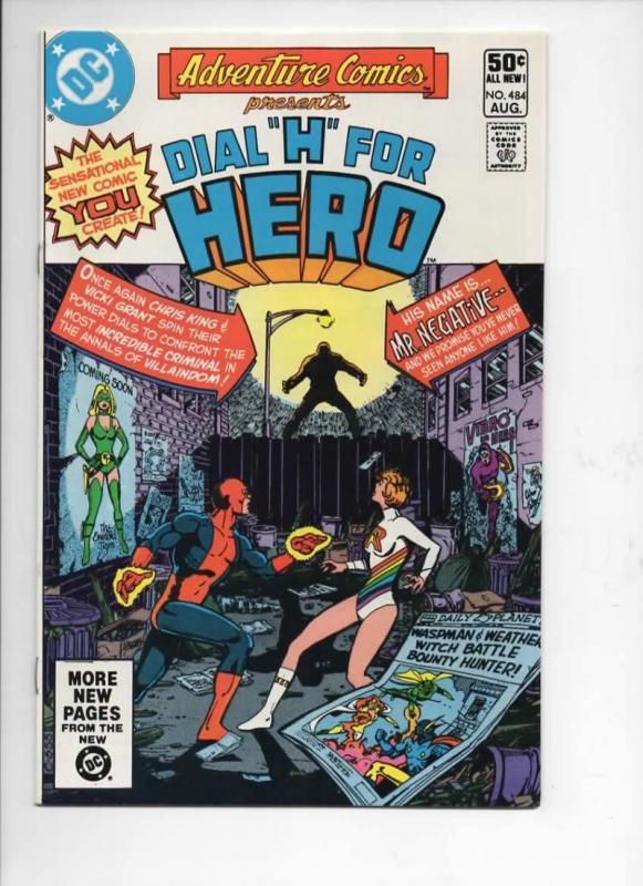 ADVENTURE COMICS #484, NM-, Dial H for Hero, 1938 1981, more in store